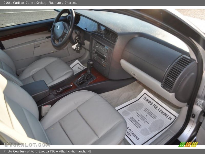 Platinum / Charcoal 2001 Cadillac Catera Sedan