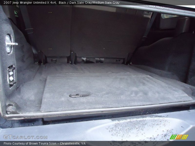 Black / Dark Slate Gray/Medium Slate Gray 2007 Jeep Wrangler Unlimited X 4x4