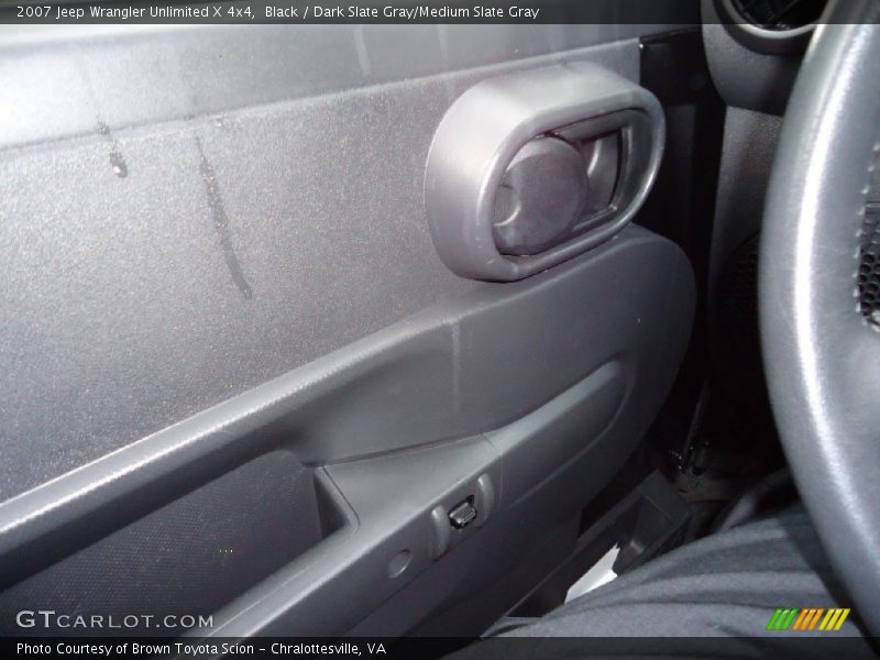 Black / Dark Slate Gray/Medium Slate Gray 2007 Jeep Wrangler Unlimited X 4x4