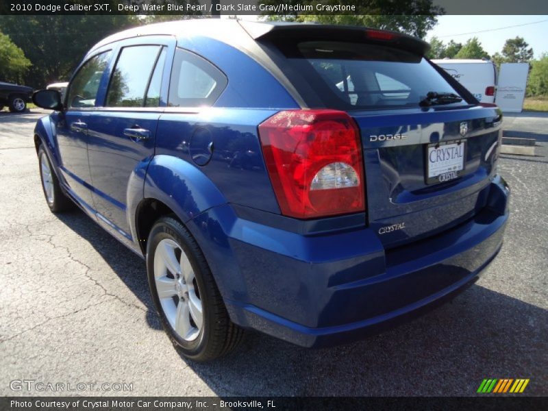 Deep Water Blue Pearl / Dark Slate Gray/Medium Graystone 2010 Dodge Caliber SXT