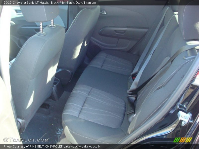 Black / Jet Black/Dark Titanium 2012 Chevrolet Sonic LT Hatch