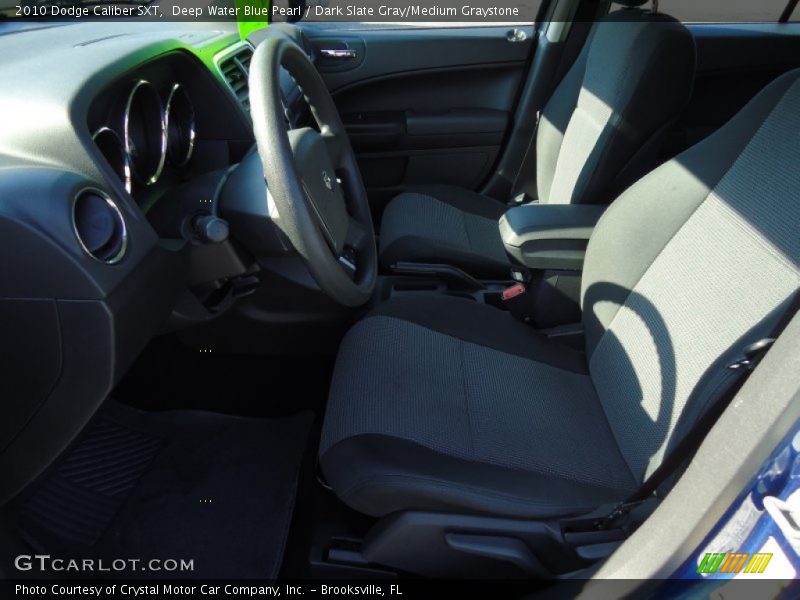 Deep Water Blue Pearl / Dark Slate Gray/Medium Graystone 2010 Dodge Caliber SXT