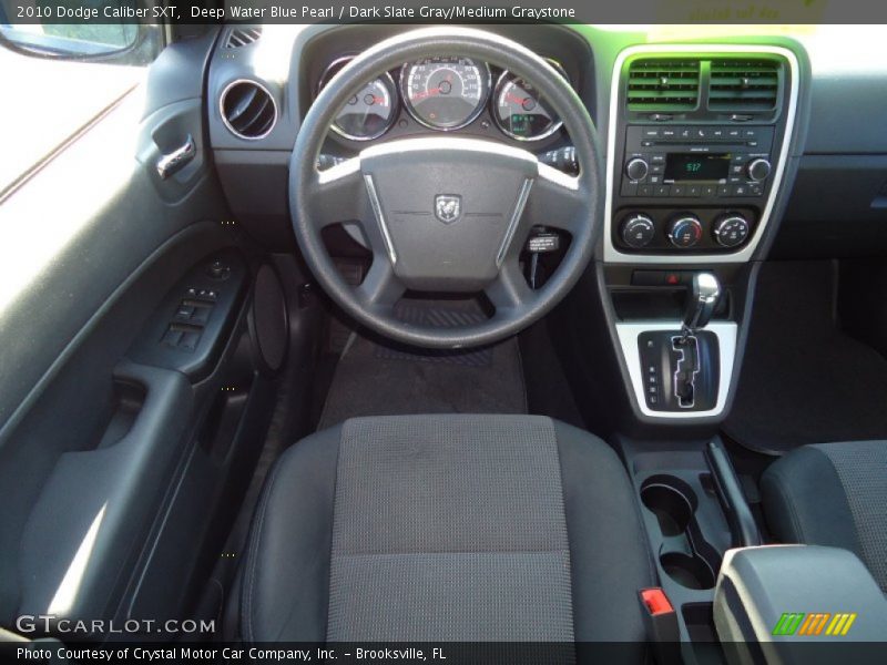 Deep Water Blue Pearl / Dark Slate Gray/Medium Graystone 2010 Dodge Caliber SXT