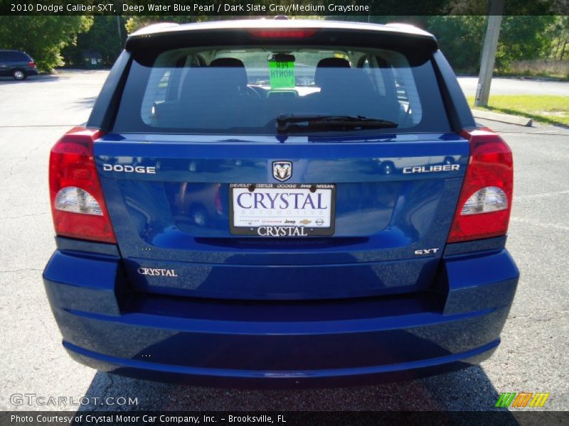 Deep Water Blue Pearl / Dark Slate Gray/Medium Graystone 2010 Dodge Caliber SXT