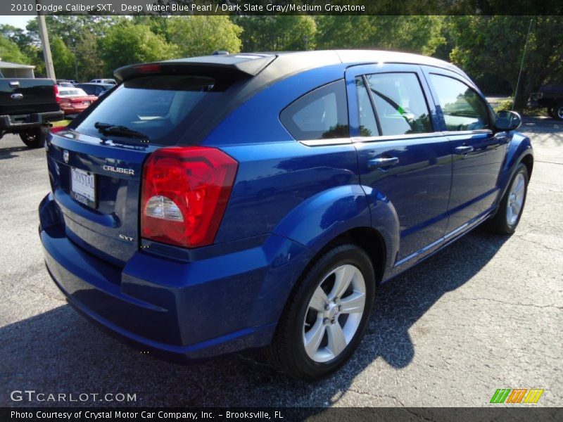 Deep Water Blue Pearl / Dark Slate Gray/Medium Graystone 2010 Dodge Caliber SXT