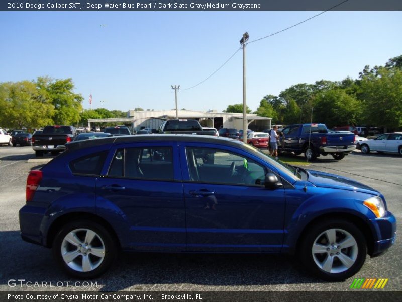 Deep Water Blue Pearl / Dark Slate Gray/Medium Graystone 2010 Dodge Caliber SXT