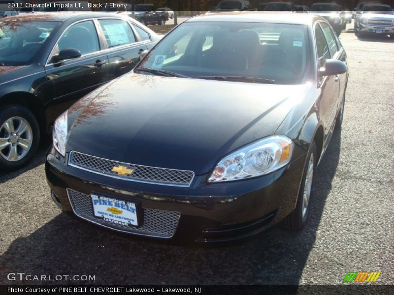 Black / Ebony 2012 Chevrolet Impala LT