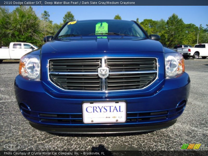 Deep Water Blue Pearl / Dark Slate Gray/Medium Graystone 2010 Dodge Caliber SXT