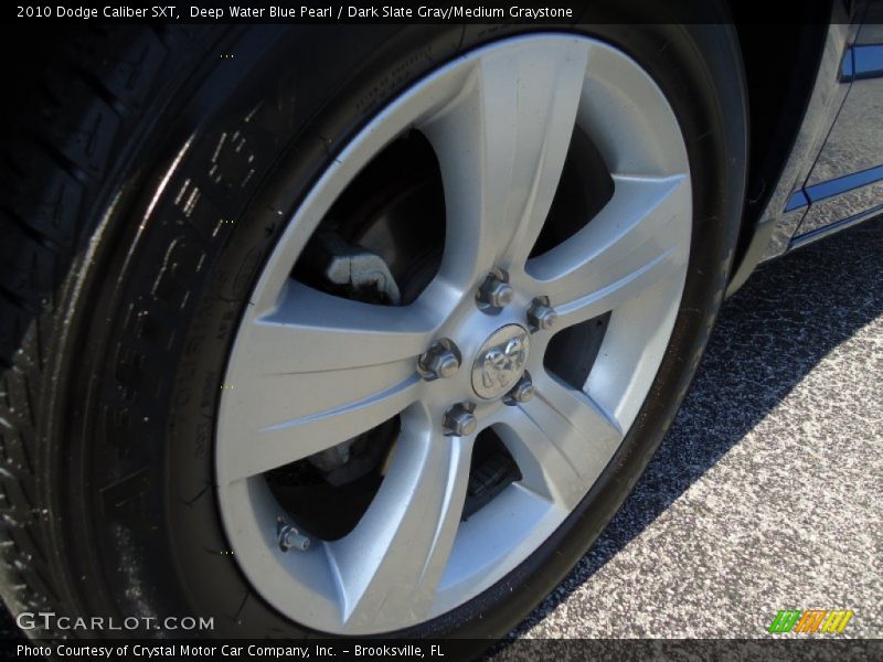 Deep Water Blue Pearl / Dark Slate Gray/Medium Graystone 2010 Dodge Caliber SXT
