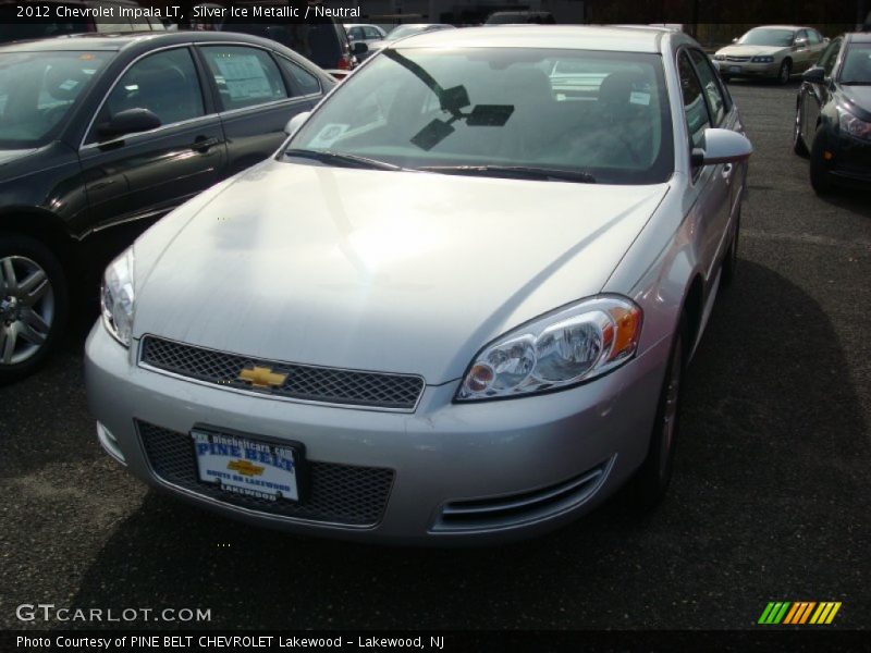 Silver Ice Metallic / Neutral 2012 Chevrolet Impala LT