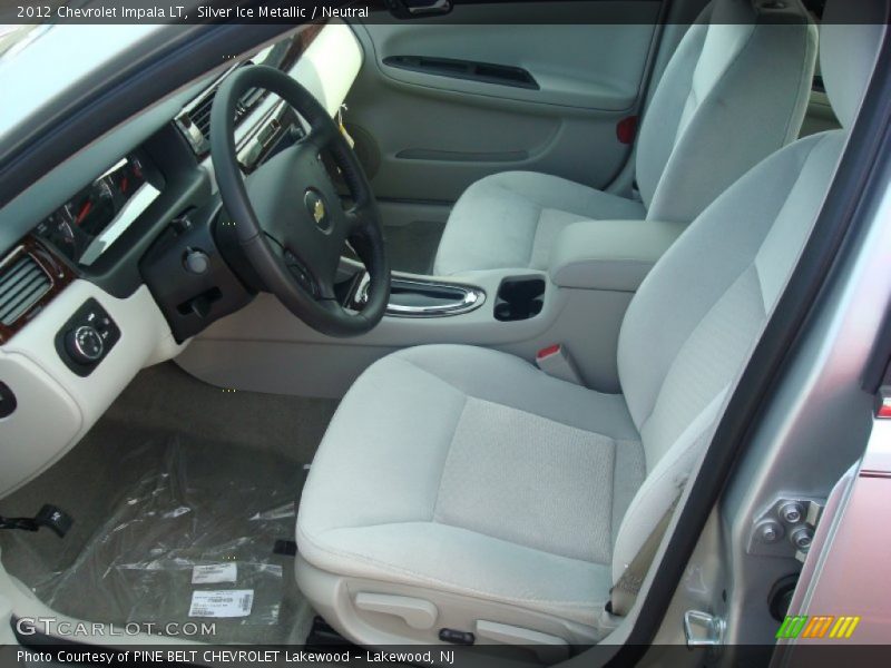 Silver Ice Metallic / Neutral 2012 Chevrolet Impala LT