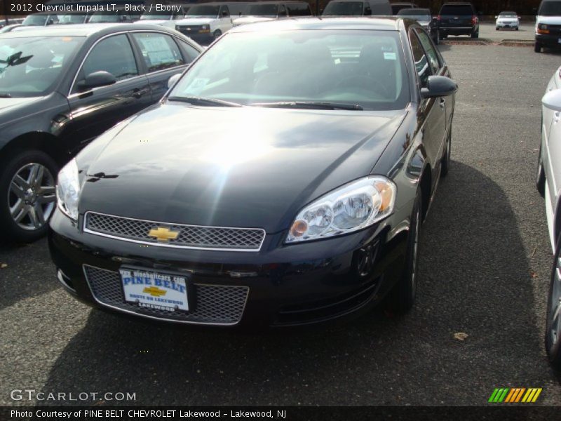 Black / Ebony 2012 Chevrolet Impala LT