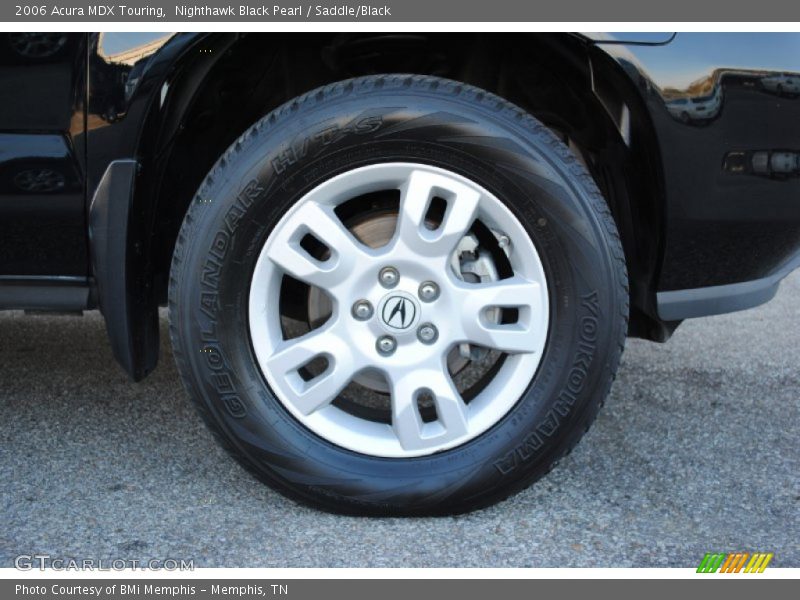 Nighthawk Black Pearl / Saddle/Black 2006 Acura MDX Touring