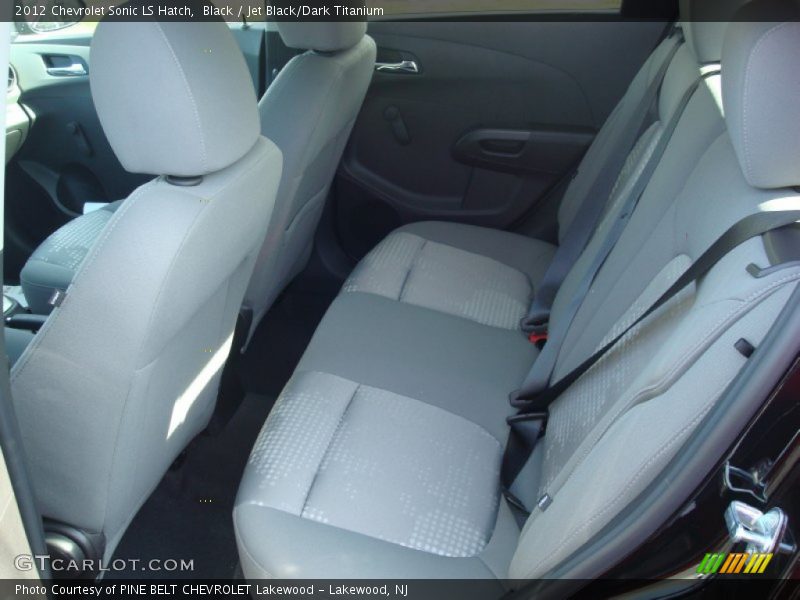  2012 Sonic LS Hatch Jet Black/Dark Titanium Interior