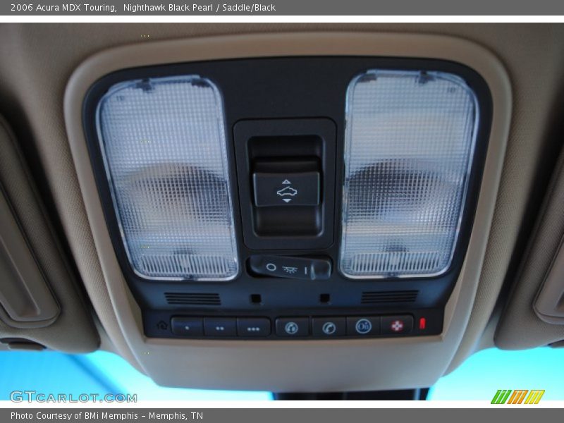 Nighthawk Black Pearl / Saddle/Black 2006 Acura MDX Touring