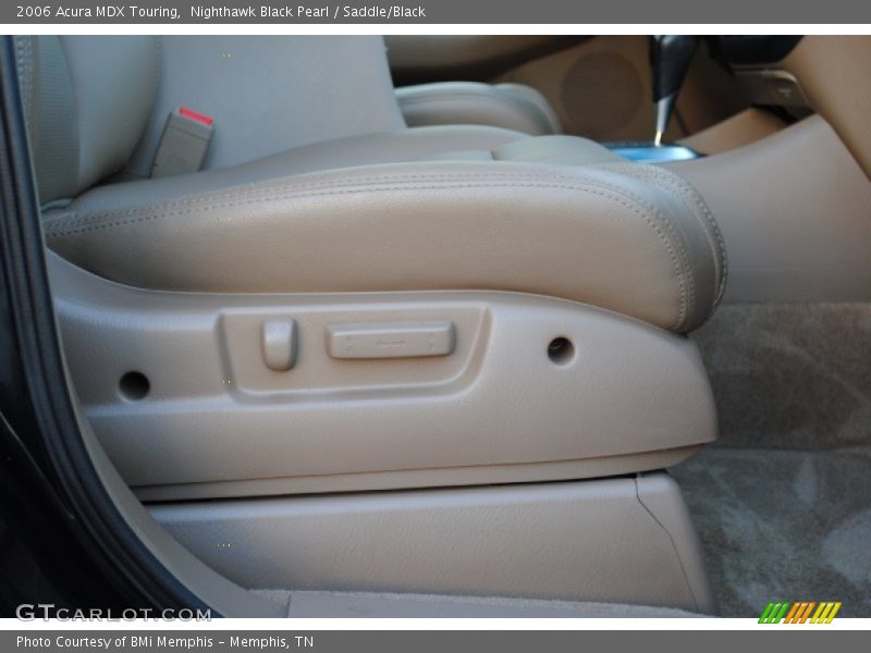 Nighthawk Black Pearl / Saddle/Black 2006 Acura MDX Touring
