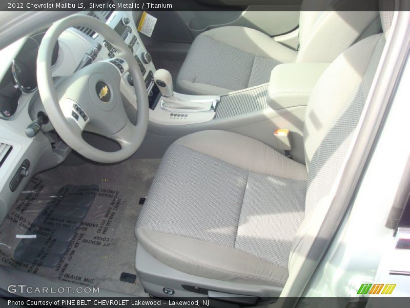 Silver Ice Metallic / Titanium 2012 Chevrolet Malibu LS