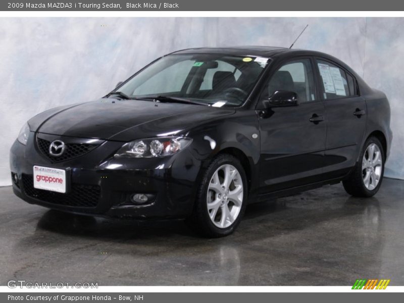 Black Mica / Black 2009 Mazda MAZDA3 i Touring Sedan