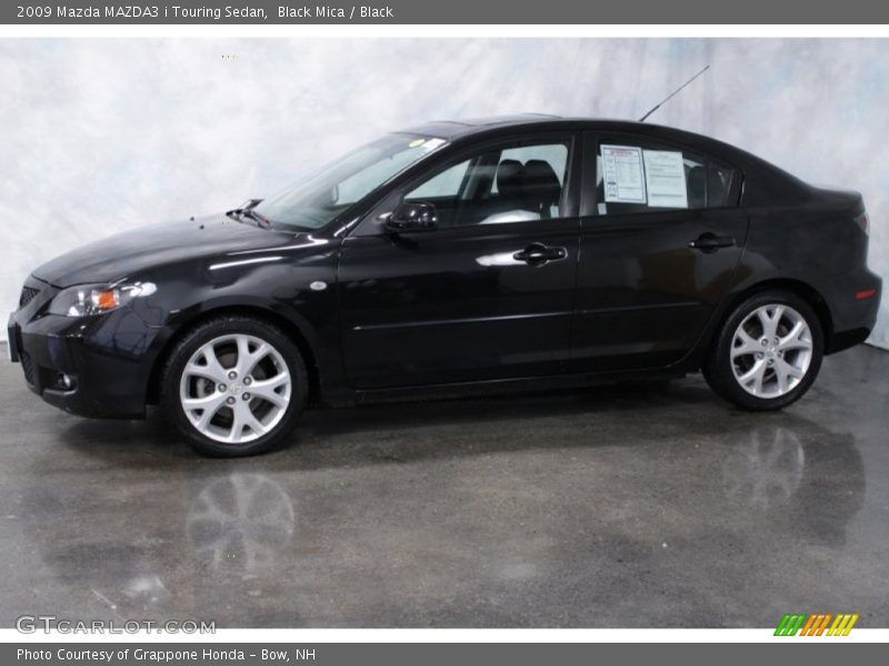 Black Mica / Black 2009 Mazda MAZDA3 i Touring Sedan