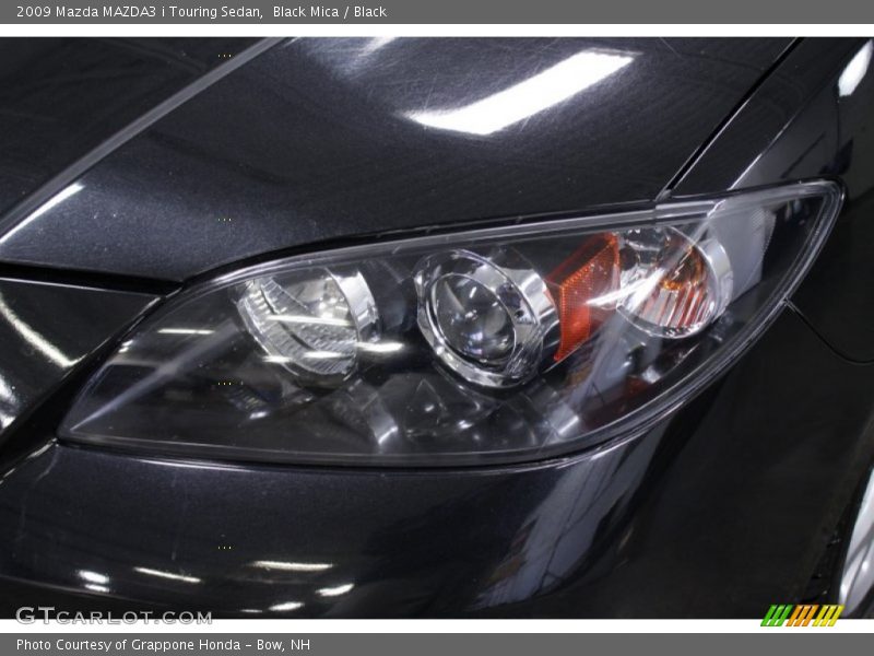 Black Mica / Black 2009 Mazda MAZDA3 i Touring Sedan