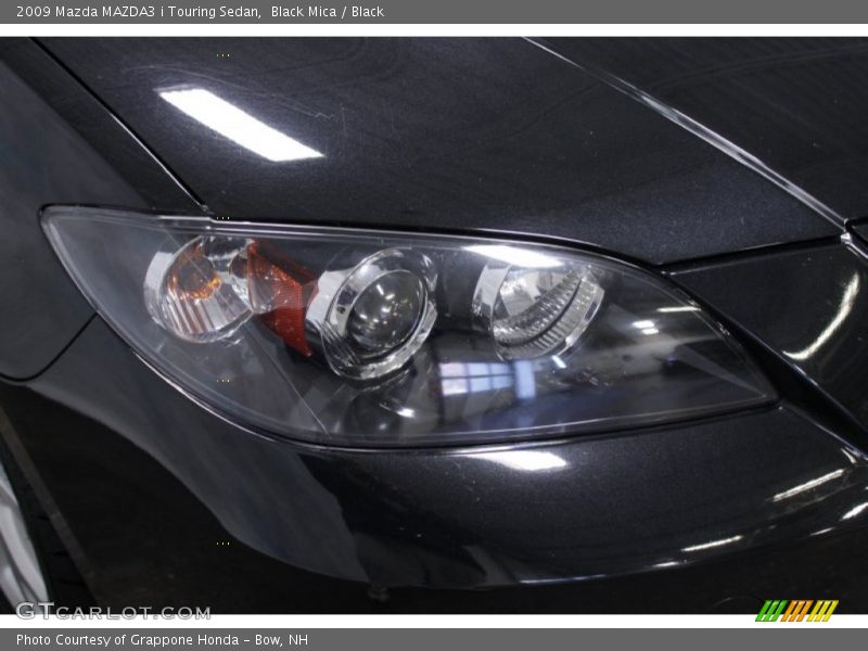 Black Mica / Black 2009 Mazda MAZDA3 i Touring Sedan