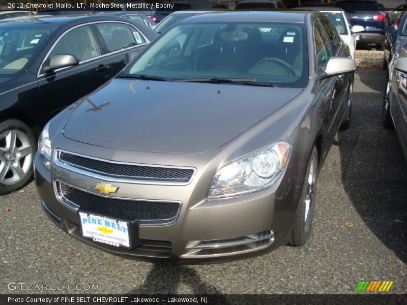 Mocha Steel Metallic / Ebony 2012 Chevrolet Malibu LT