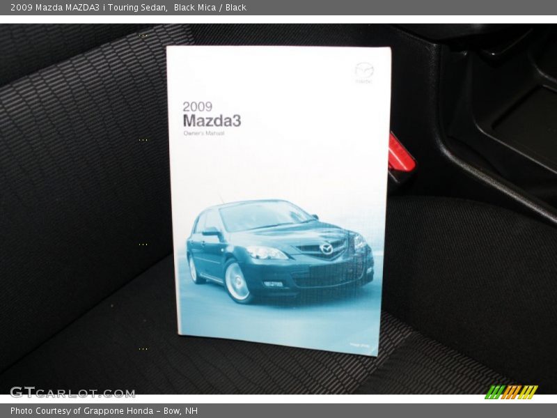 Black Mica / Black 2009 Mazda MAZDA3 i Touring Sedan