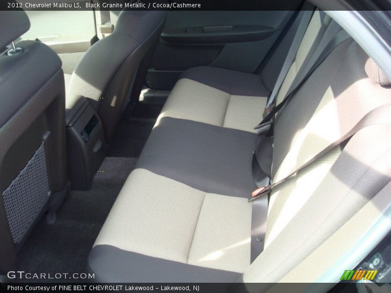 Black Granite Metallic / Cocoa/Cashmere 2012 Chevrolet Malibu LS