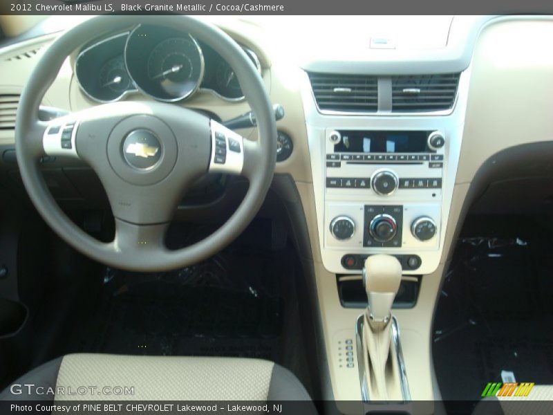Black Granite Metallic / Cocoa/Cashmere 2012 Chevrolet Malibu LS