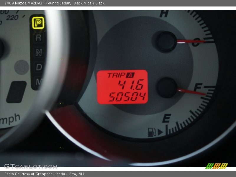 Black Mica / Black 2009 Mazda MAZDA3 i Touring Sedan