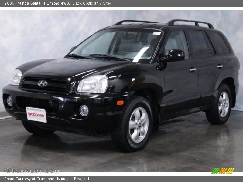 Black Obsidian / Gray 2006 Hyundai Santa Fe Limited 4WD