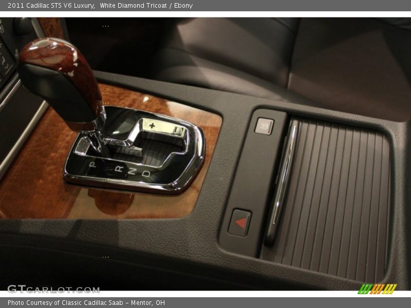 White Diamond Tricoat / Ebony 2011 Cadillac STS V6 Luxury