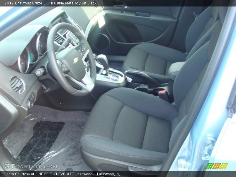 Ice Blue Metallic / Jet Black 2012 Chevrolet Cruze LT