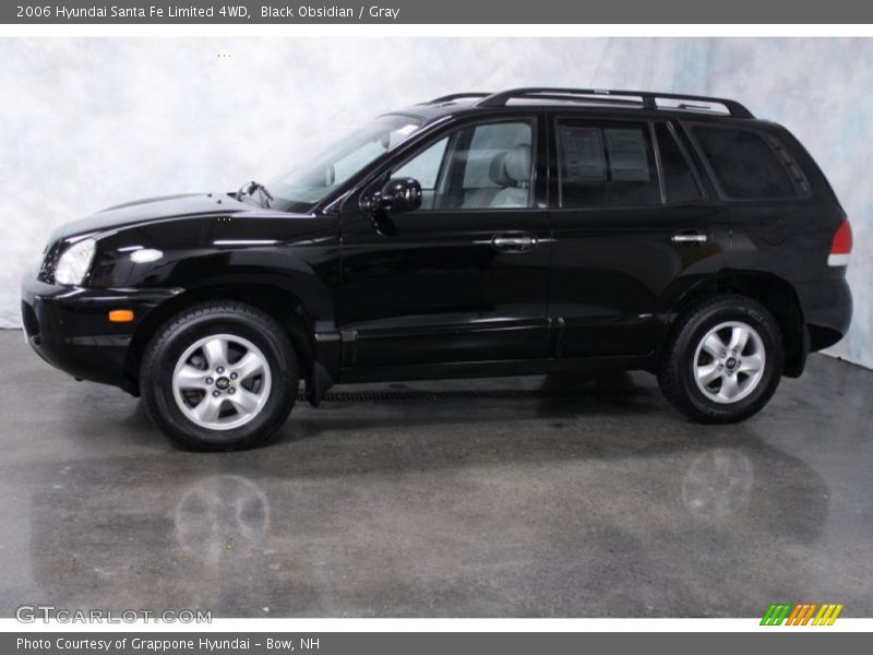 Black Obsidian / Gray 2006 Hyundai Santa Fe Limited 4WD