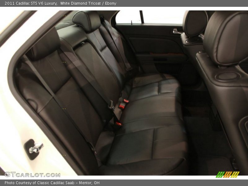 White Diamond Tricoat / Ebony 2011 Cadillac STS V6 Luxury