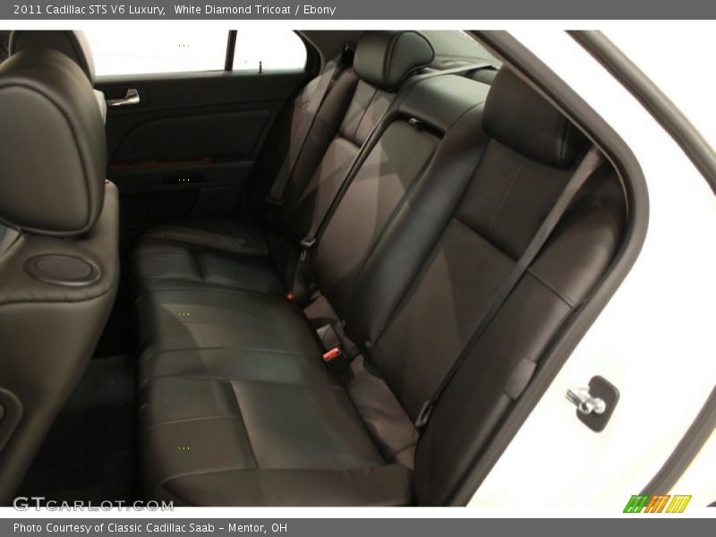 White Diamond Tricoat / Ebony 2011 Cadillac STS V6 Luxury