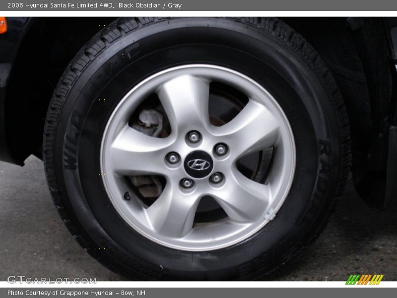 Black Obsidian / Gray 2006 Hyundai Santa Fe Limited 4WD