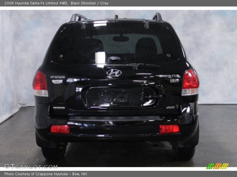 Black Obsidian / Gray 2006 Hyundai Santa Fe Limited 4WD