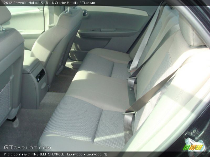 Black Granite Metallic / Titanium 2012 Chevrolet Malibu LS