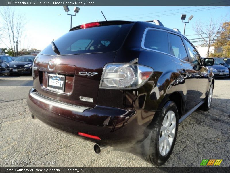 Black Cherry Mica / Sand 2007 Mazda CX-7 Touring