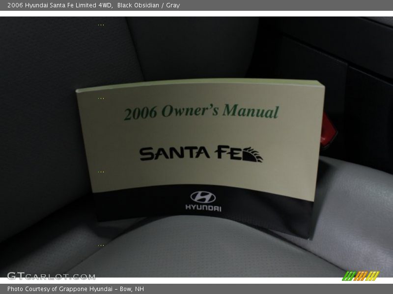 Black Obsidian / Gray 2006 Hyundai Santa Fe Limited 4WD