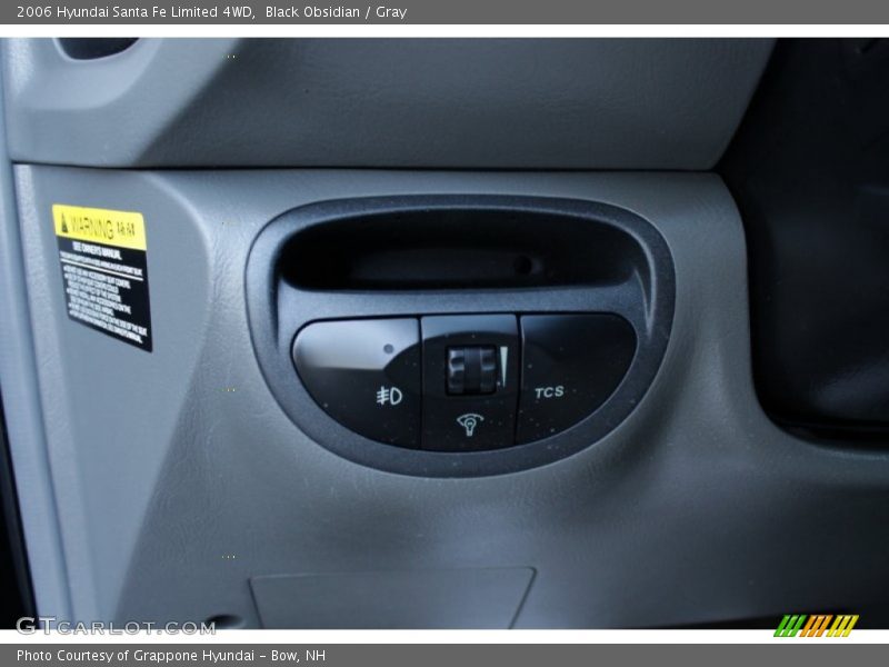 Black Obsidian / Gray 2006 Hyundai Santa Fe Limited 4WD