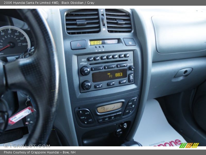 Black Obsidian / Gray 2006 Hyundai Santa Fe Limited 4WD