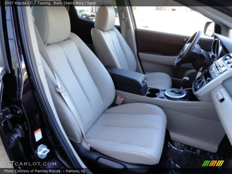 Black Cherry Mica / Sand 2007 Mazda CX-7 Touring