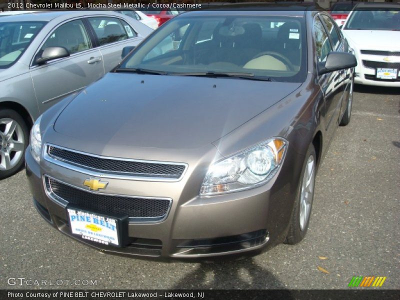 Mocha Steel Metallic / Cocoa/Cashmere 2012 Chevrolet Malibu LS