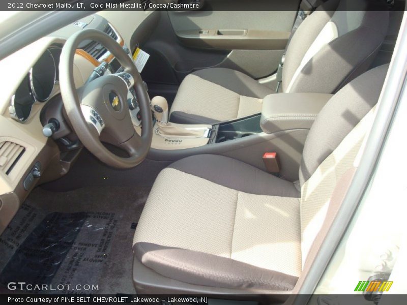 Gold Mist Metallic / Cocoa/Cashmere 2012 Chevrolet Malibu LT