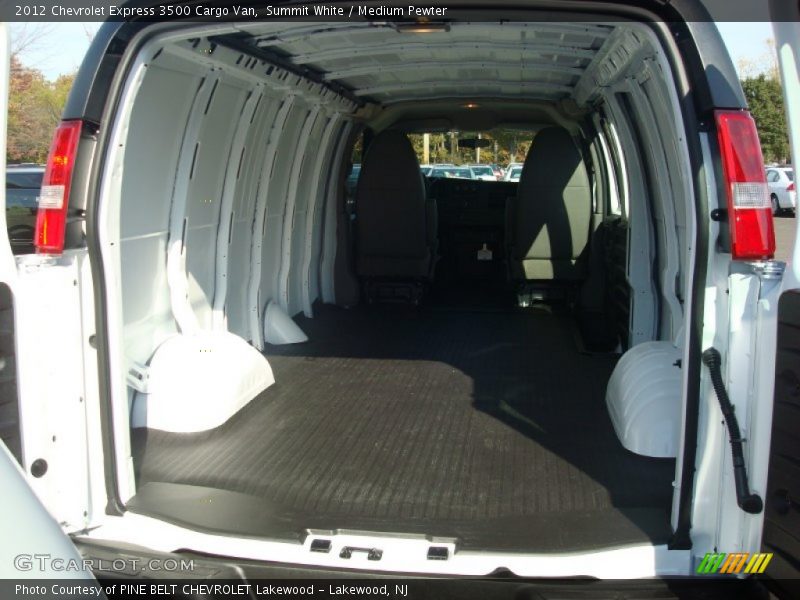Summit White / Medium Pewter 2012 Chevrolet Express 3500 Cargo Van