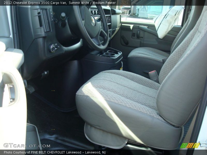 Summit White / Medium Pewter 2012 Chevrolet Express 3500 Cargo Van
