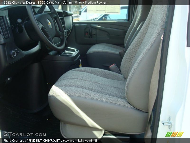 Summit White / Medium Pewter 2012 Chevrolet Express 3500 Cargo Van