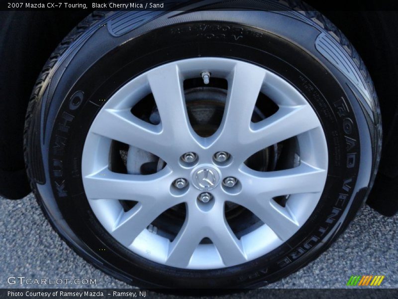 Black Cherry Mica / Sand 2007 Mazda CX-7 Touring